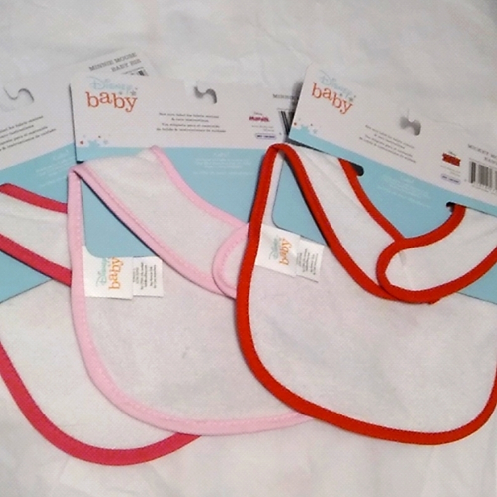 Nwt Disney Baby Bib Bundle (Set of 3) - Picture 6 of 6
